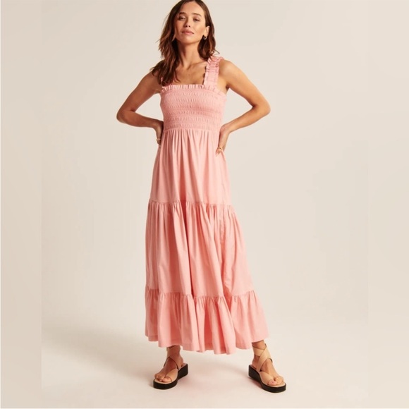 Abercrombie & Fitch Pink Maxi Dress - Picture 14 of 14